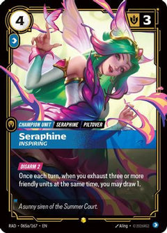 Seraphine, Inspiring (Alternate Art) (065a/167) [Radiance] Foil-1