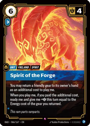 Spirit of the Forge (066/167) [Radiance] Foil-1