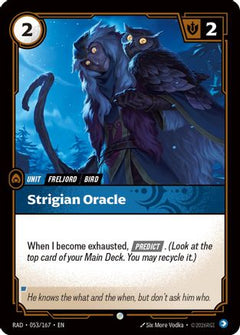 Strigian Oracle (053/167) [Radiance]-1