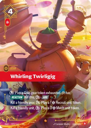 Whirling Twirligig (022/167) [Radiance] Foil