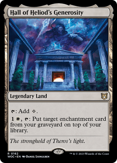 Hall of Heliod's Generosity (162) [Wilds of Eldraine Commander] - Deck Out Gaming