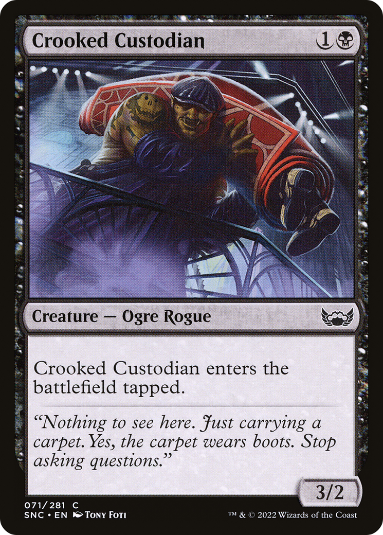 Crooked Custodian (71) [Streets of New Capenna] - Deck Out Gaming
