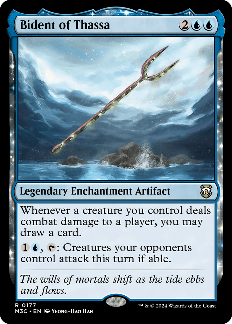 Bident of Thassa (177) [Modern Horizons 3 Commander] - Deck Out Gaming