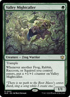 Valley Mightcaller (202) [Bloomburrow] - Deck Out Gaming