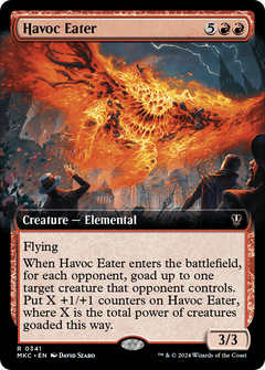 Havoc Eater (Extended Art) (341) [Murders at Karlov Manor Commander] - Deck Out Gaming