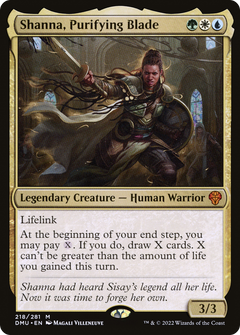 Shanna, Purifying Blade (218) [Dominaria United] foil - Deck Out Gaming
