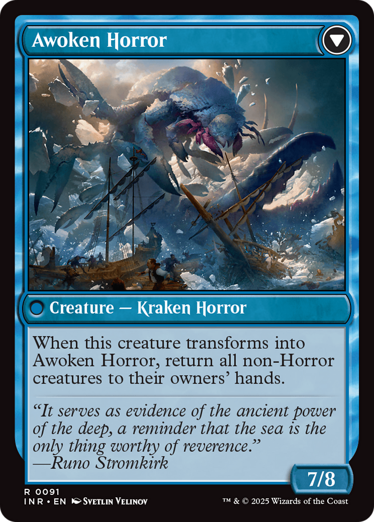 Thing in the Ice (91) [Innistrad Remastered] - Deck Out Gaming