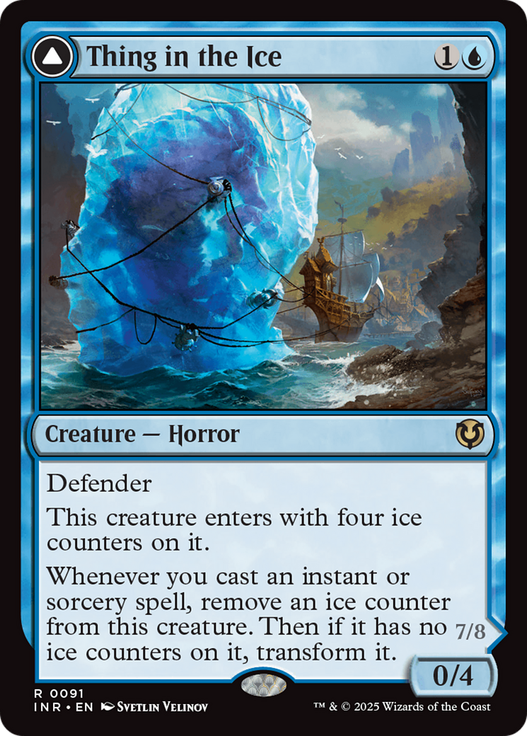 Thing in the Ice (91) [Innistrad Remastered] - Deck Out Gaming