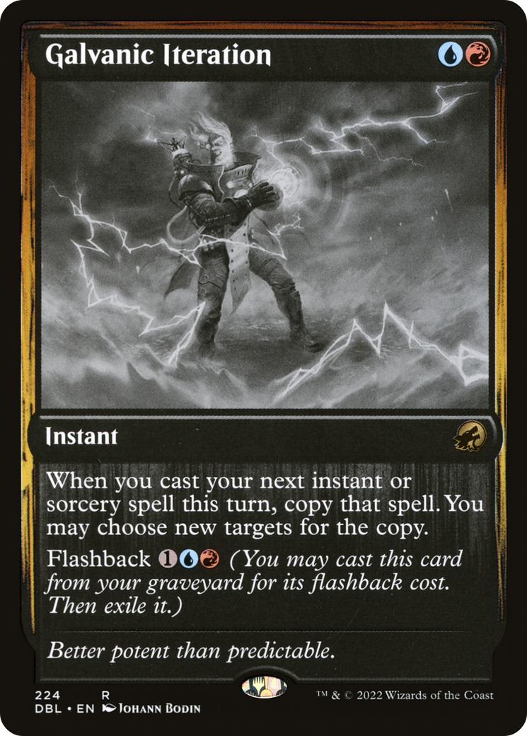 Galvanic Iteration (224) [Innistrad: Double Feature] - Deck Out Gaming