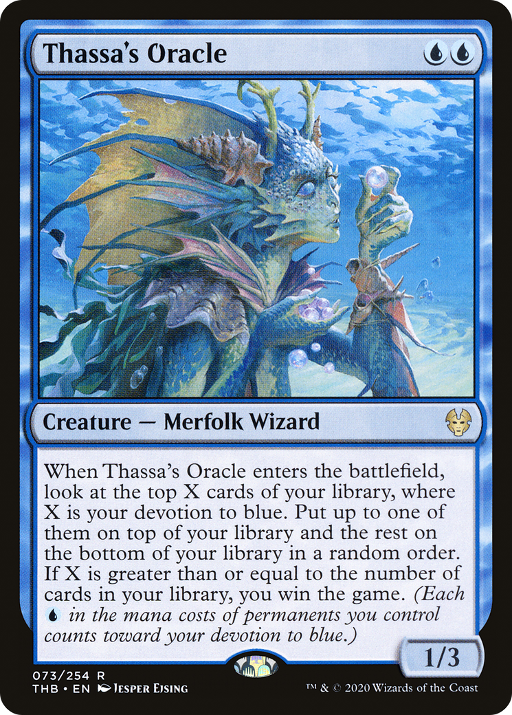 Thassa's Oracle (73) [Theros Beyond Death] foil - Deck Out Gaming