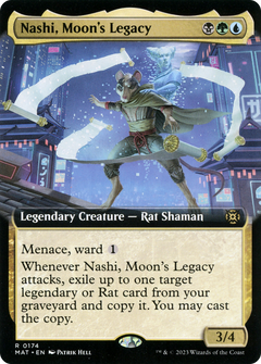 Nashi, Moon's Legacy (Extended Art) (174) [March of the Machine: The Aftermath] foil - Deck Out Gaming