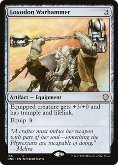 Loxodon Warhammer (135) [Commander: Phyrexia: All Will Be One] - Deck Out Gaming