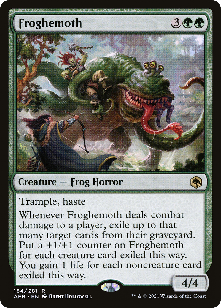 Froghemoth (184) [Adventures in the Forgotten Realms] foil - Deck Out Gaming