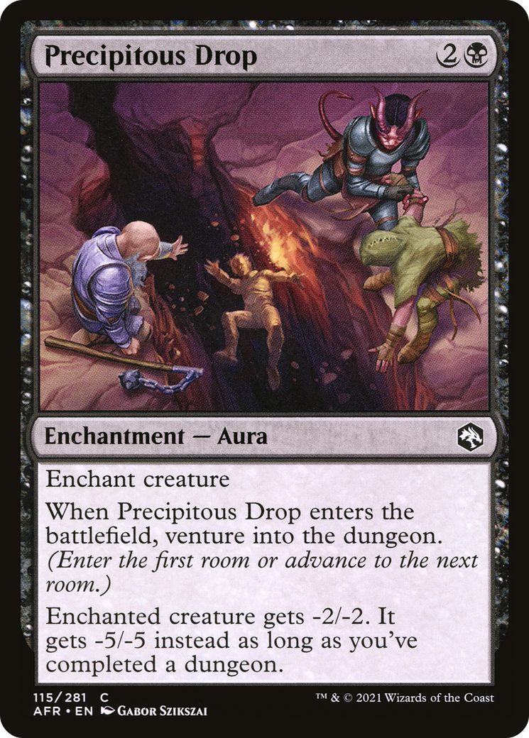 Precipitous Drop (115) [Adventures in the Forgotten Realms] foil - Deck Out Gaming
