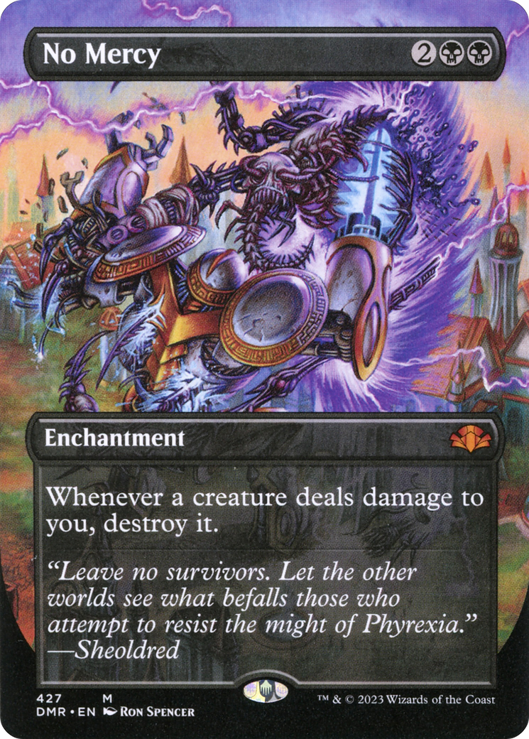 No Mercy (Borderless) (427) [Dominaria Remastered] - Deck Out Gaming