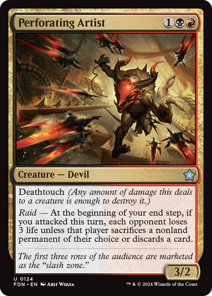 Perforating Artist (124) [Foundations] foil - Deck Out Gaming