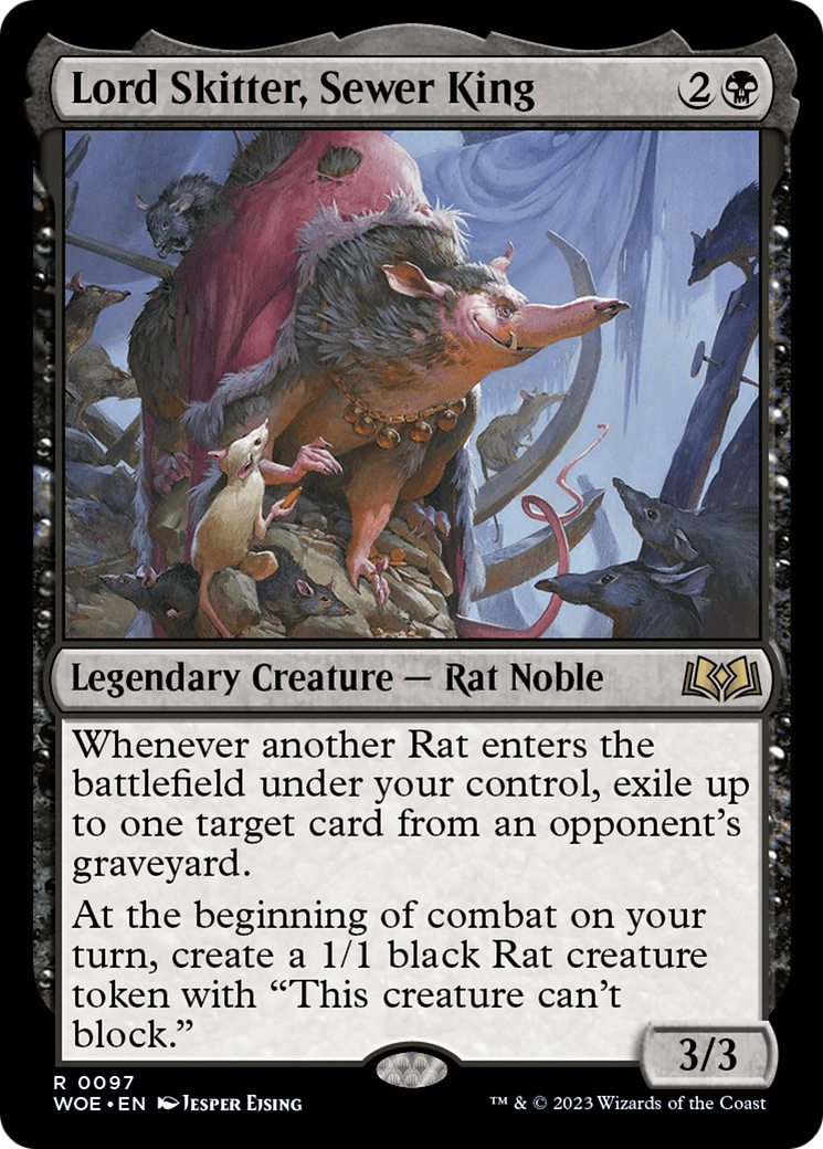 Lord Skitter, Sewer King (97) [Wilds of Eldraine] - Deck Out Gaming