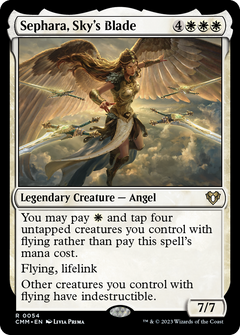 Sephara, Sky's Blade (54) [Commander Masters] - Deck Out Gaming