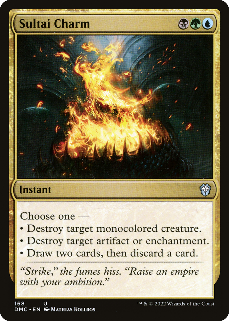 Sultai Charm (168) [Dominaria United Commander] - Deck Out Gaming