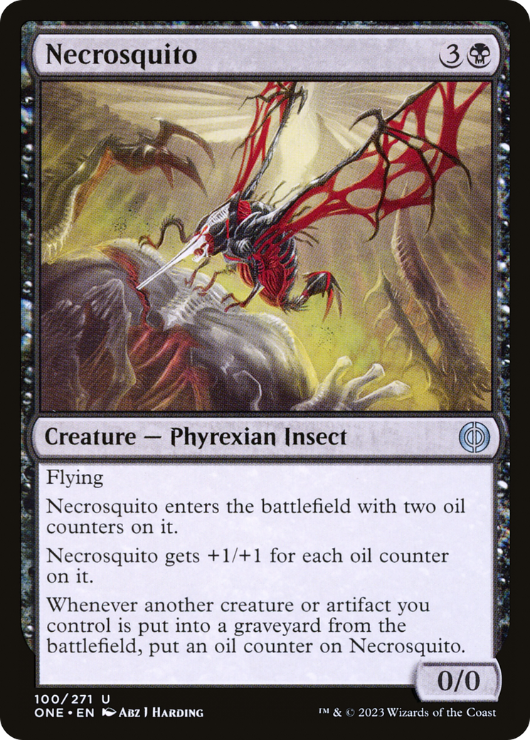 Necrosquito (100) [Phyrexia: All Will Be One] - Deck Out Gaming