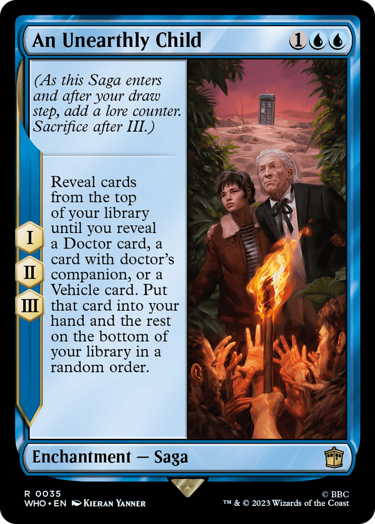 An Unearthly Child (35) [Doctor Who] foil - Deck Out Gaming