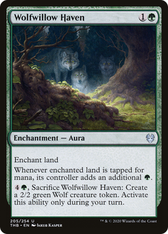 Wolfwillow Haven (205) [Theros Beyond Death] foil - Deck Out Gaming