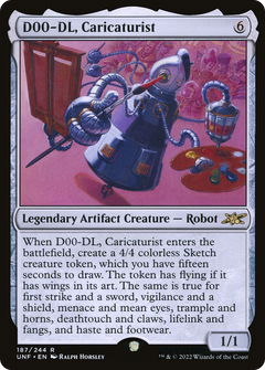 D00-DL, Caricaturist (187) [Unfinity] - Deck Out Gaming