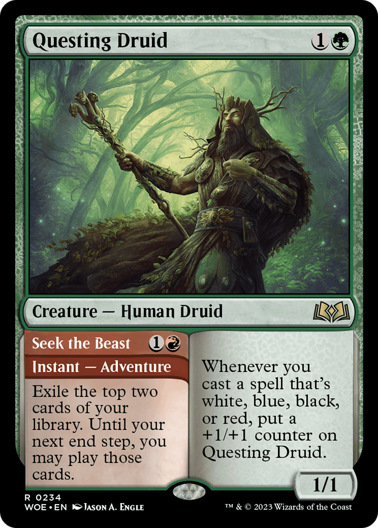 Questing Druid (234) [Wilds of Eldraine] - Deck Out Gaming