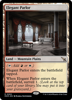 Elegant Parlor (260) [Murders at Karlov Manor] foil - Deck Out Gaming