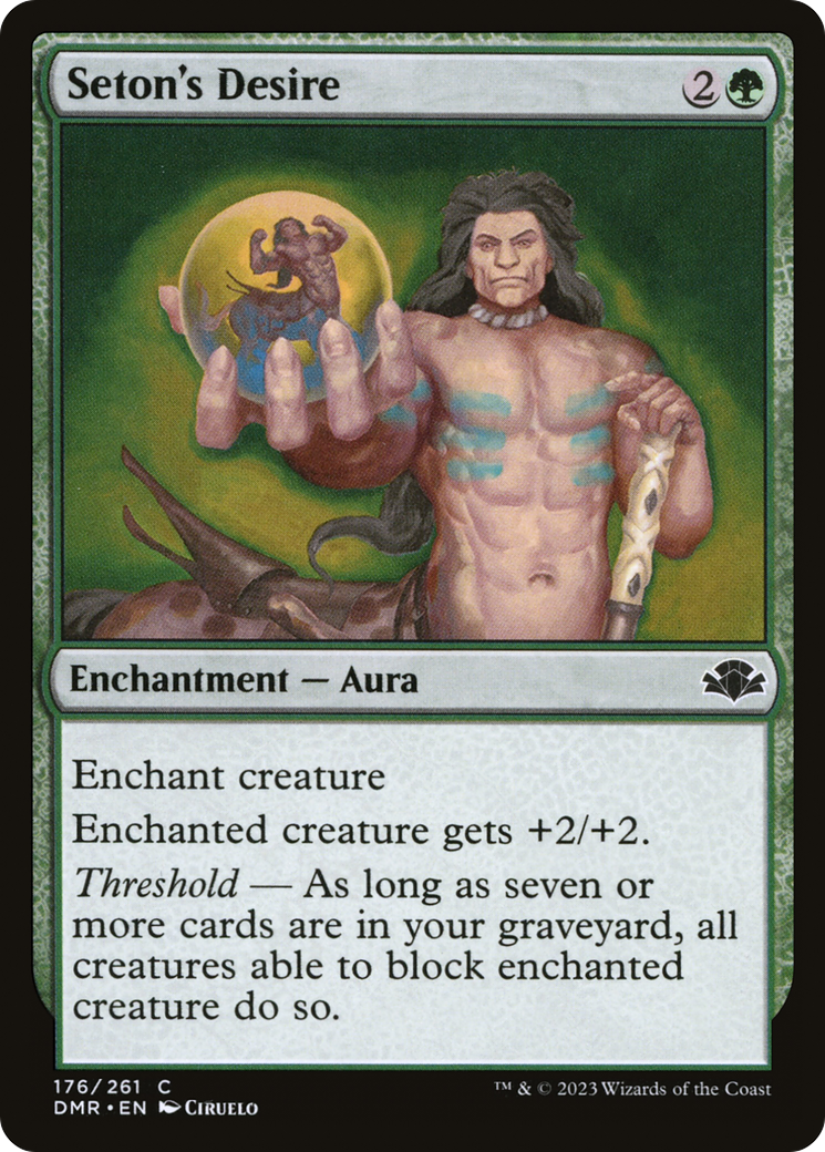 Seton's Desire (176) [Dominaria Remastered] foil - Deck Out Gaming