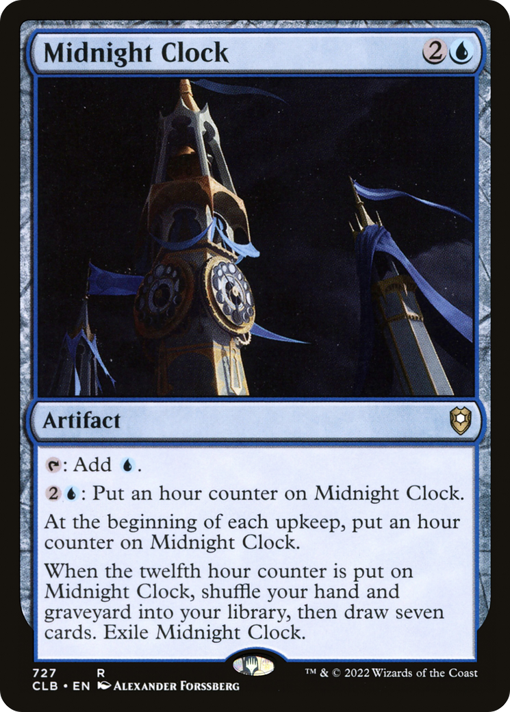 Midnight Clock (727) [Commander Legends: Battle for Baldur's Gate] - Deck Out Gaming