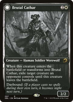 Brutal Cathar (7) [Innistrad: Double Feature] - Deck Out Gaming