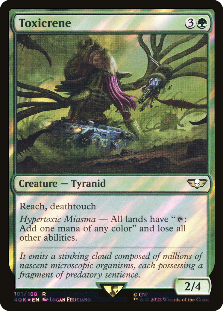 Toxicrene (Surge Foil) (101) [Warhammer 40,000 Commander] foil - Deck Out Gaming