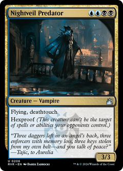 Nightveil Predator (206) [Ravnica Remastered] foil - Deck Out Gaming