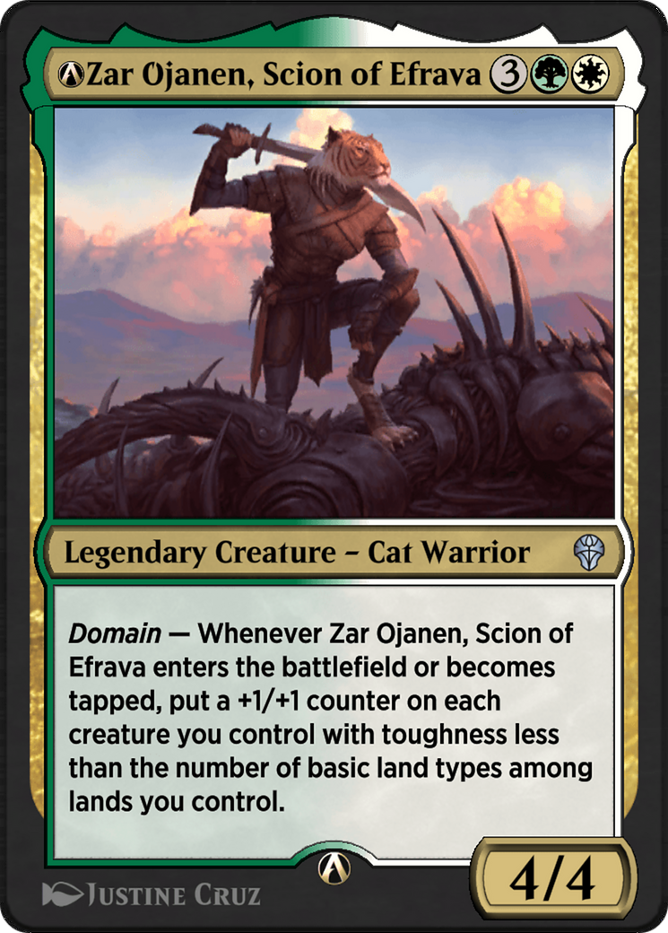 A-Zar Ojanen, Scion of Efrava (A-227) [Dominaria United] - Deck Out Gaming