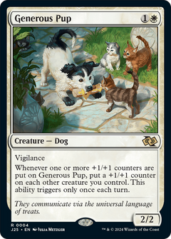 Generous Pup (4) [Foundations Jumpstart] - Deck Out Gaming