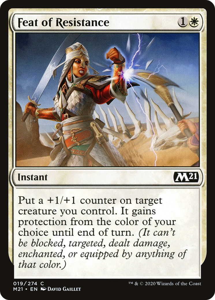 Feat of Resistance (19) [Core Set 2021] - Deck Out Gaming