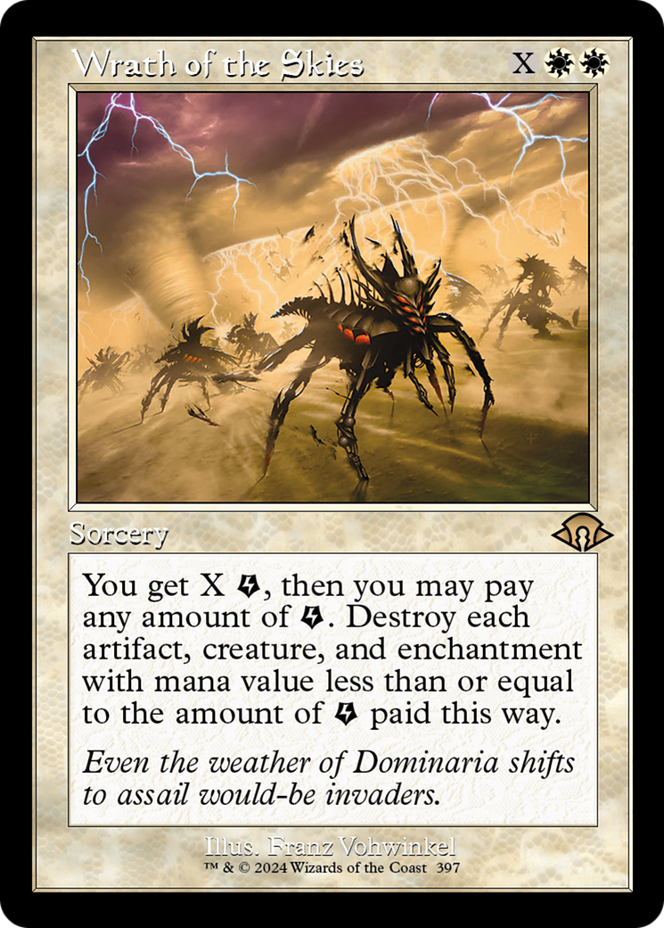 Wrath of the Skies (Retro Frame) (397) [Modern Horizons 3] - Deck Out Gaming