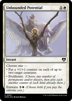 Unbounded Potential (67) [Commander Masters] foil - Deck Out Gaming