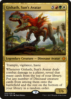 Gishath, Sun's Avatar (222) [Ixalan] - Deck Out Gaming