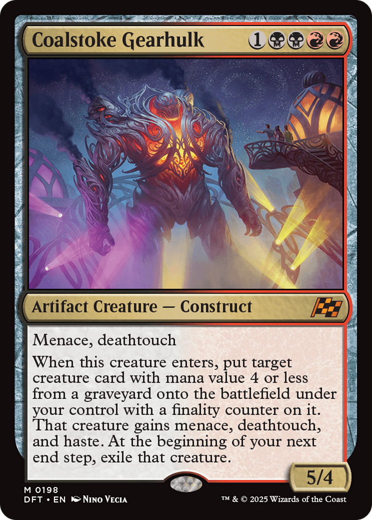 Coalstoke Gearhulk (198) [Aetherdrift] - Deck Out Gaming