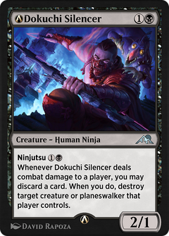 A-Dokuchi Silencer (A-95) [Kamigawa: Neon Dynasty] - Deck Out Gaming