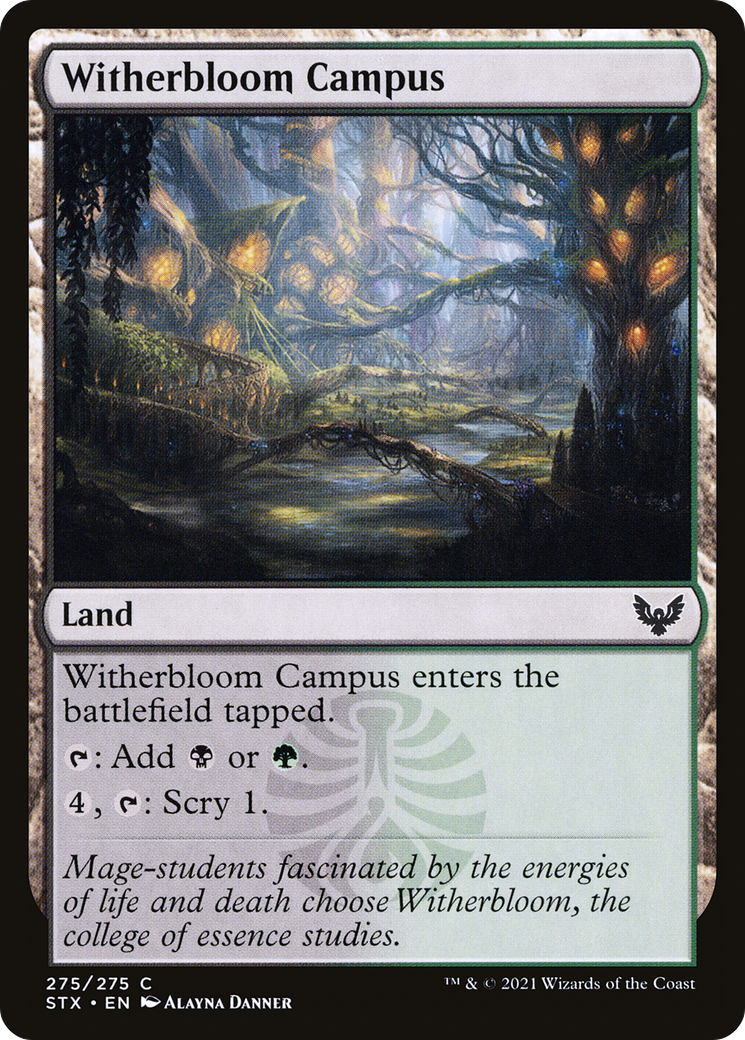 Witherbloom Campus (275) [Strixhaven: School of Mages] - Deck Out Gaming