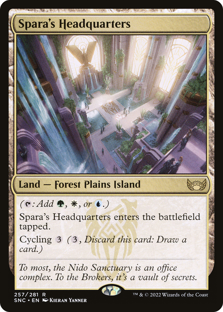 Spara's Headquarters (257) [Streets of New Capenna] foil - Deck Out Gaming