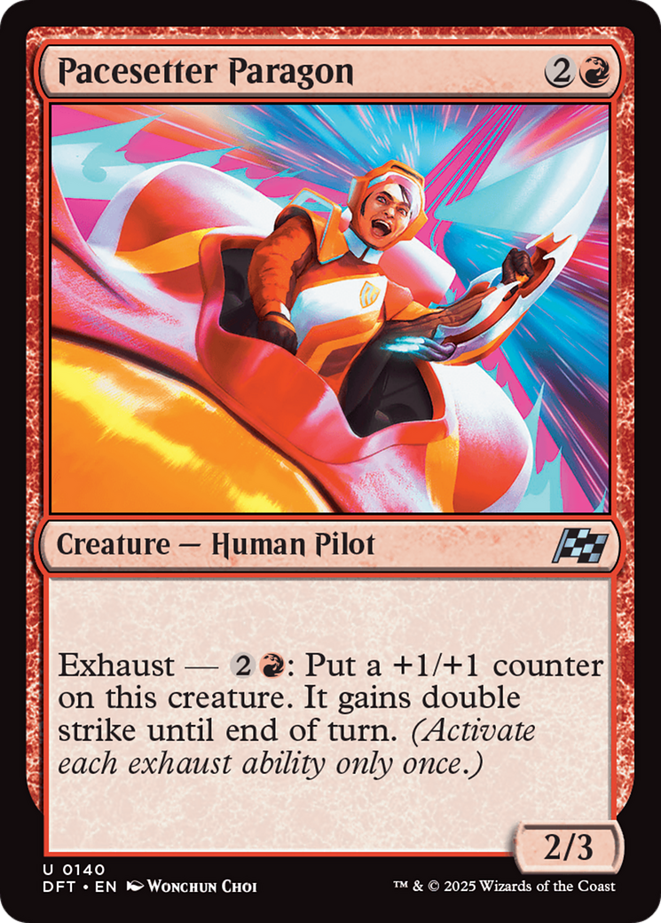 Pacesetter Paragon (140) [Aetherdrift] foil - Deck Out Gaming