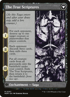 Sheoldred // The True Scriptures (297) [March of the Machine] foil - Deck Out Gaming