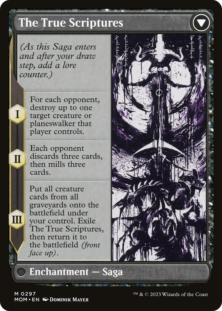 Sheoldred // The True Scriptures (297) [March of the Machine] foil - Deck Out Gaming