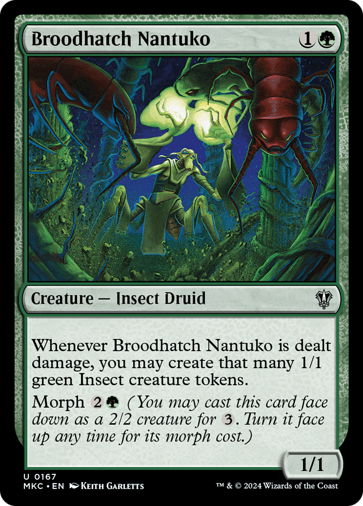 Broodhatch Nantuko (167) [Murders at Karlov Manor Commander] - Deck Out Gaming