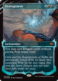Dracogenesis (0402) (Showcase) (402) [Tarkir: Dragonstorm] foil - Deck Out Gaming