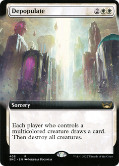 Depopulate (Extended Art) (406) [Streets of New Capenna] - Deck Out Gaming